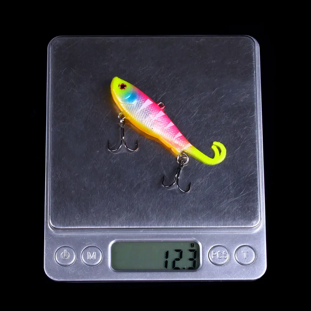 5 шт. мягкие резиновые воблеры 7 см 12 г | Спорт и развлечения