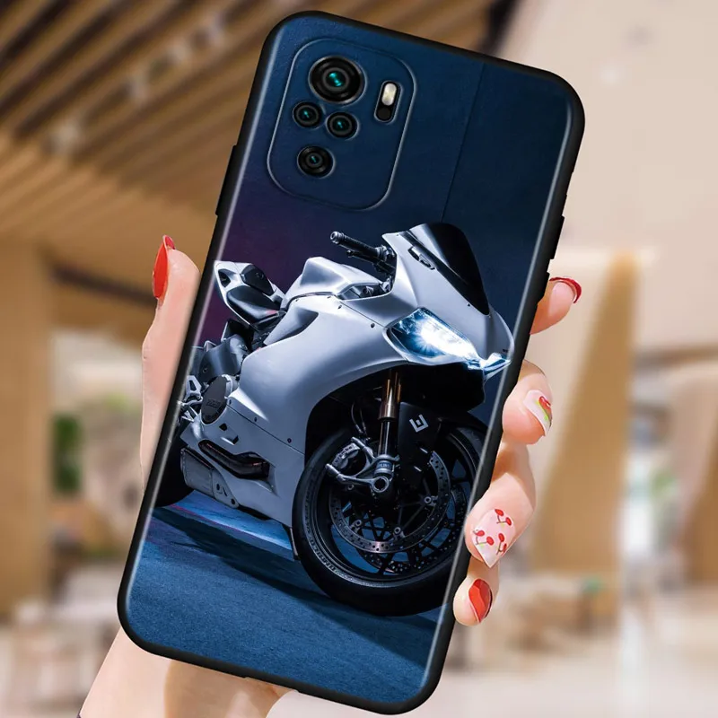 moto cross motorcycle silicone cover for xiaomi redmi note 10 10s 9 9s pro max 9t 8t 8 7 6 5 pro 5a phone case free global shipping