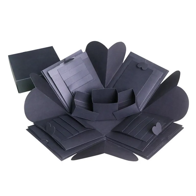 Новый DIY сюрприз любовь взрыв коробка юбилей скрапбук подарок альбом День