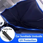Автомобильный солнцезащитный зонт на переднее окно солнцезащитный чехол УФ-защита SUV седан защита лобового стекла аксессуары для интерьера