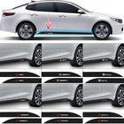 Наклейка из углеродного волокна на боковую талию автомобиля, 2 шт., наклейка для авто для Chery Tiggo 7 Pro 5X 3X 2, Blossom Fulwin IQ S21, Celer Beat T11, амулет QQ