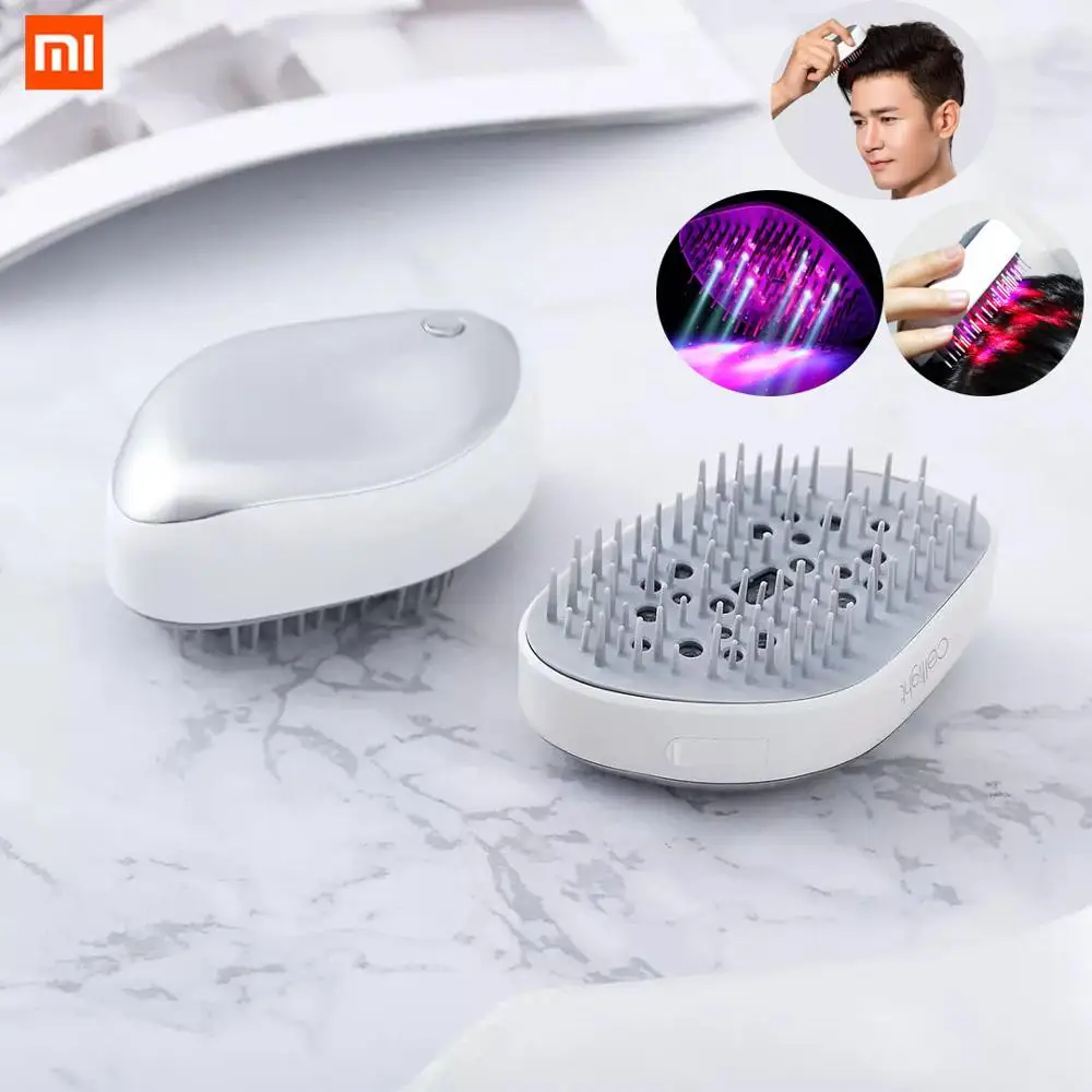 Новая лазерная расческа для волос Xiaomi LLLT Электрический полезный генератор