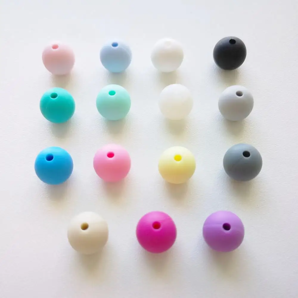 300/200/100 шт. силиконовые бусины для зубов|Детские прорезыватели| |