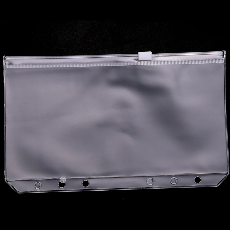 

A6 PU Binder Sleeve with 12 Pcs A6 Binder Bag 6 Buckle Cash Budget
