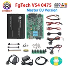 Программатор Fgtech Galletto 4 Master V54 FW 0475 с поддержкой BDM, полнофункциональный чип Fg Tech V54, европейская версия, OBD2
