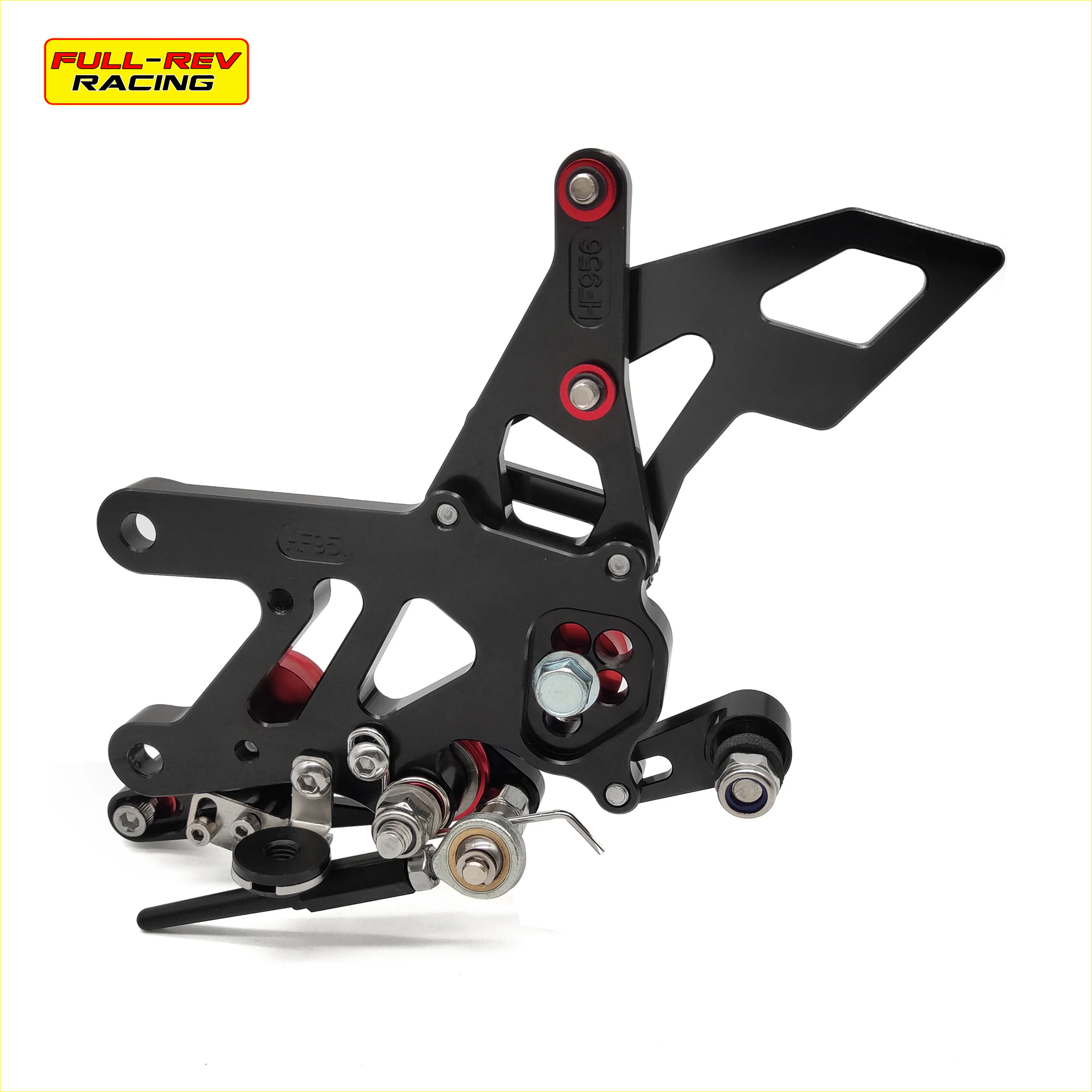 Черный мотоциклетный комплект задних ножек полный Rev Racing для APRILIA RSV4 APRC ABS 13-16