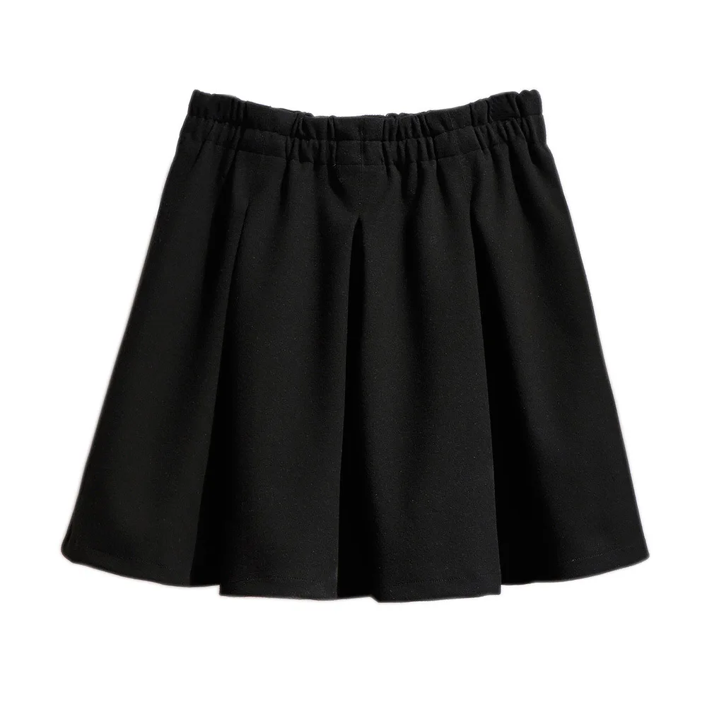 Женская плиссированная мини-юбка с поясом на резинке большого размера | одежда