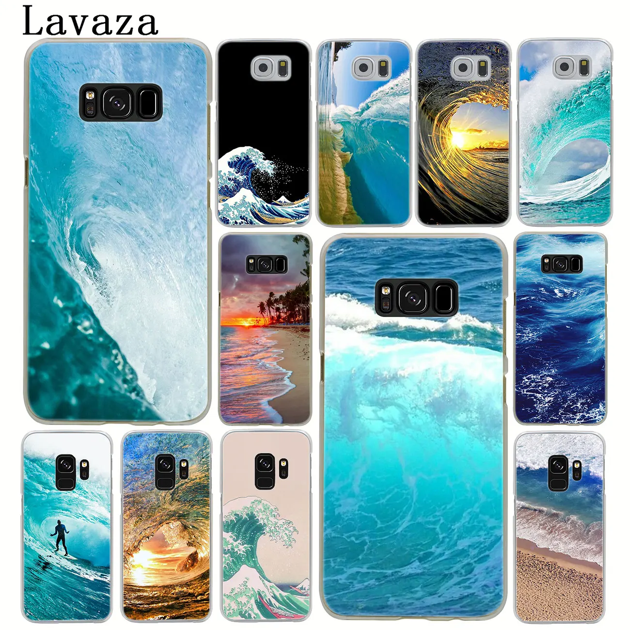 Lavaza Лето природа море синий океан волны жесткий чехол для телефона samsung Galaxy S10 E S8 +