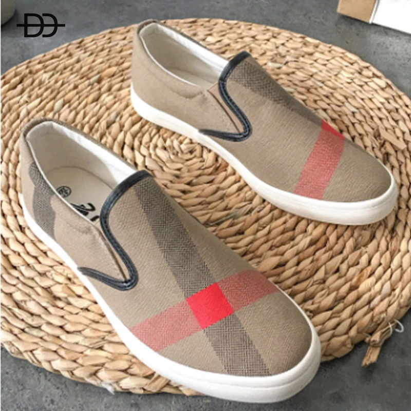 

Мужская парусиновая обувь DDI, повседневная обувь для вождения, удобная обувь