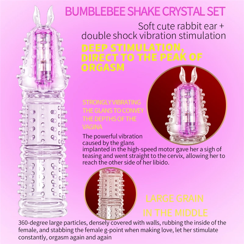 Вибратор женский мужской увеличитель t Мужской Задержка эякуляции расширение