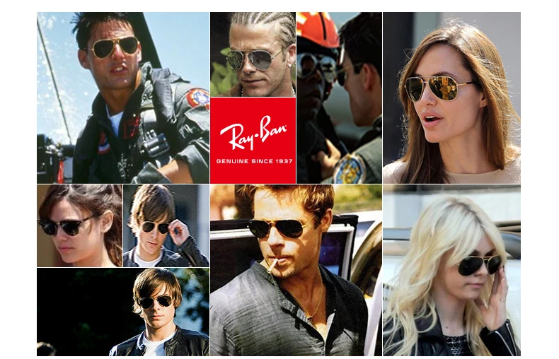 RayBan Brand RB3483 Men Women Classic Retro Rivet Polarized Sunglasses Oval Frame UV400 Protection De Sol