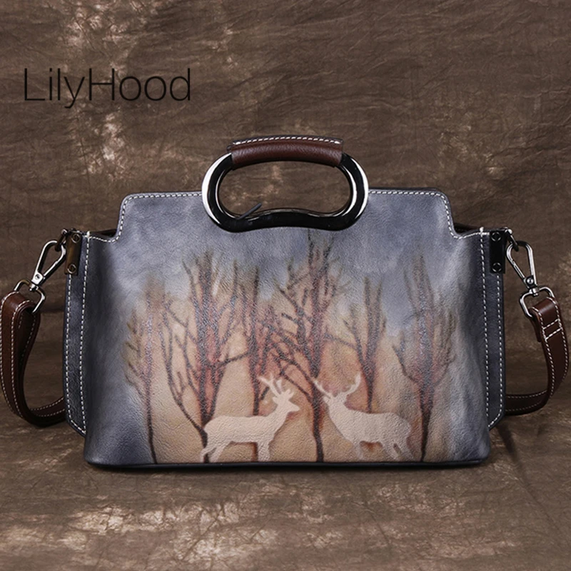 Высококачественная женская сумка из первоклассной кожи ручная работа