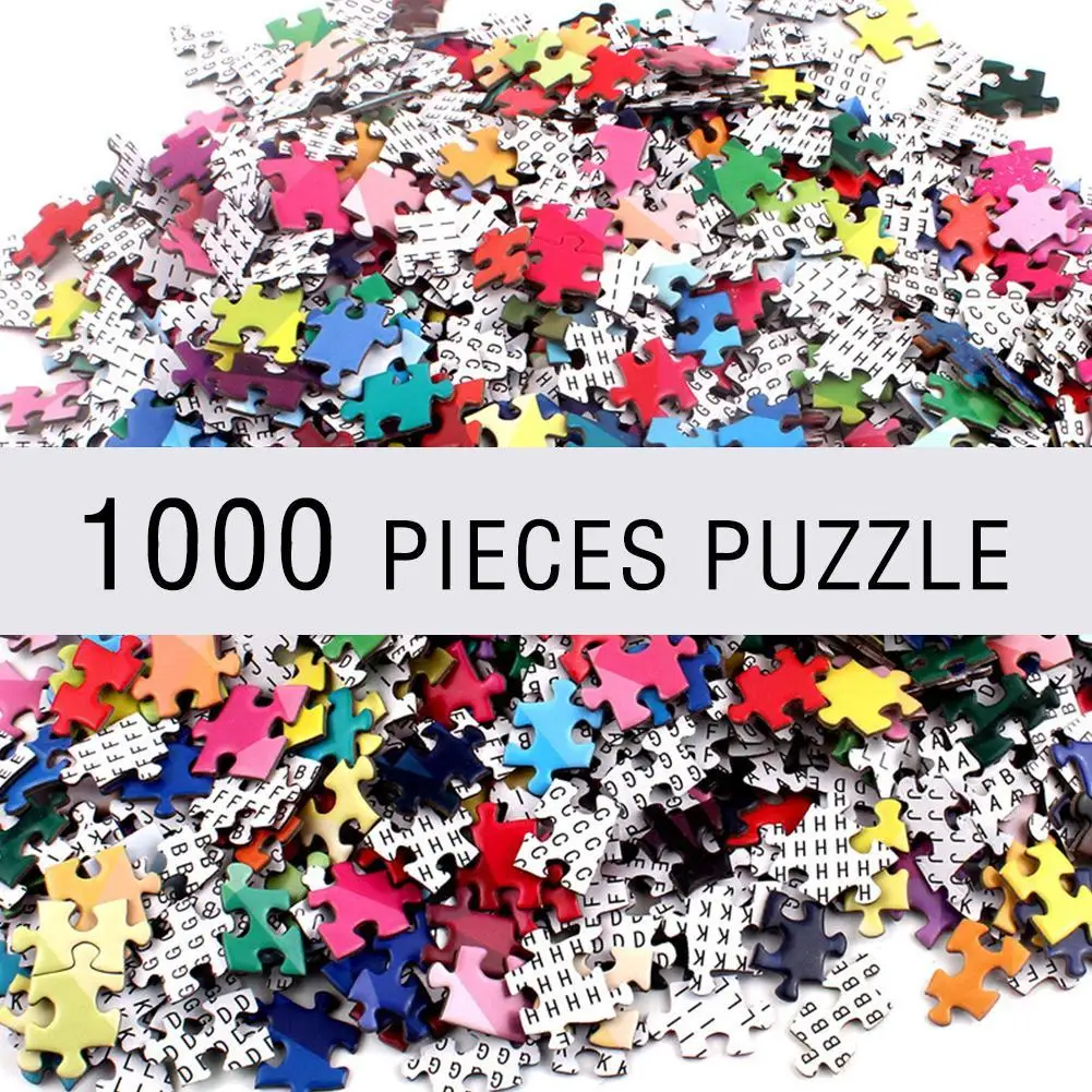 1000 шт. тематический пазл на Хэллоуин обучающая игрушка Калифорния тыква небо