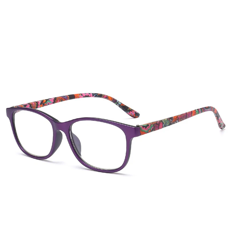 High quality fashion color reading glasses women's ultra - light anti-fatigue magYoung PC Full Frame Glassnifying glass |