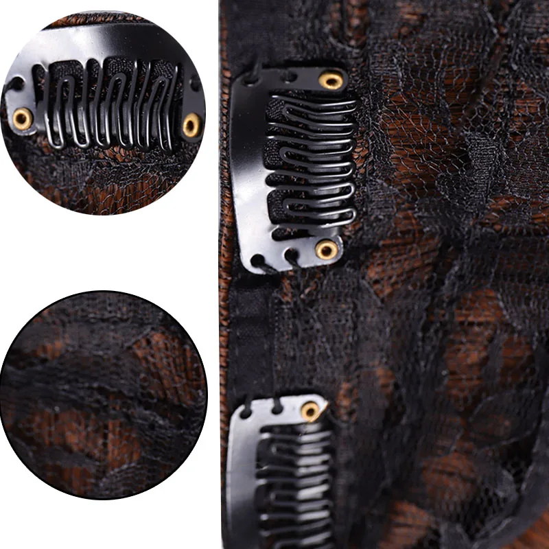 WEILAI парик женские длинные вьющиеся волосы большая волна натуральные наращивание