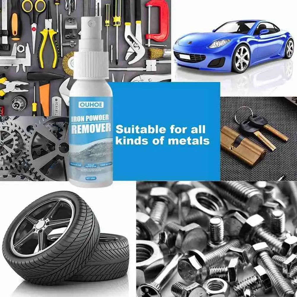 

Powerful All-Purpose Rust Cleaner Spray Derusting Spray Rusty Derusting Car Tools Machine Spray Maintenance Cleaning Househ B8T9