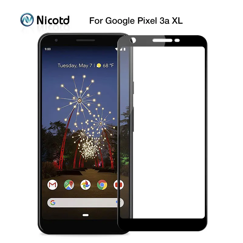 

2 Pcs full cover Screen Protector Tempered Glass For Google Pixel 3A XL Screen Protector For Google Pixel 2XL 3A 4 3XL 4XL Film