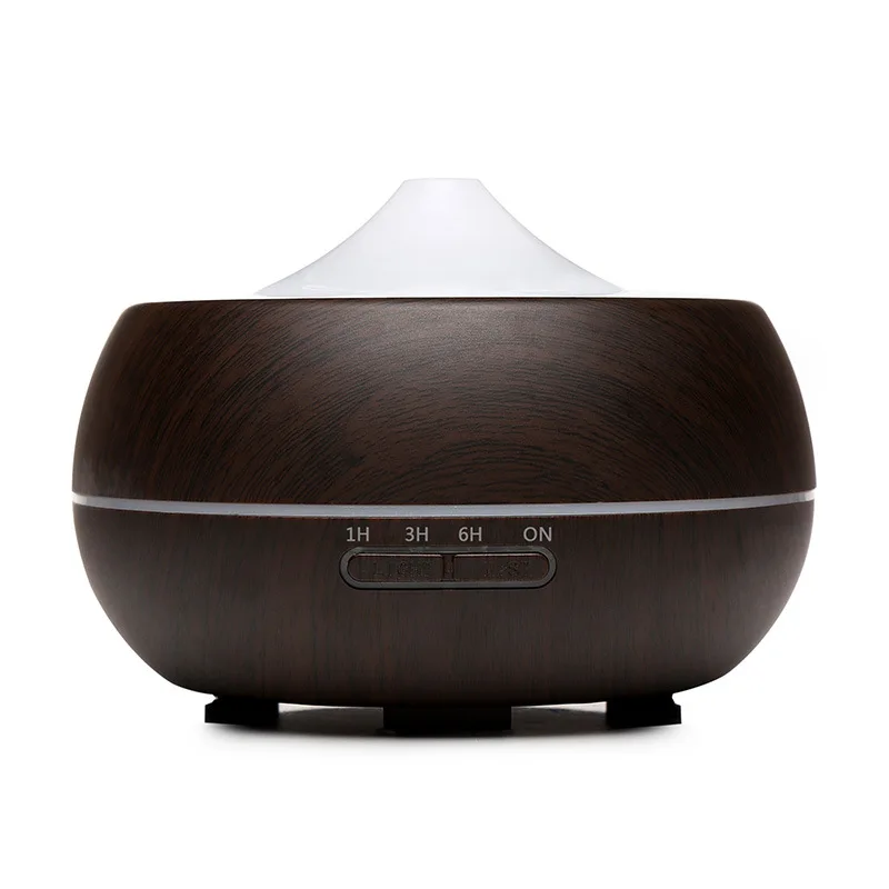 

300ml Wood Grain Aroma Diffuser Humidifier DC24V Electric Essential Oils Diffuser Ultrasonic Mist Maker Fogger