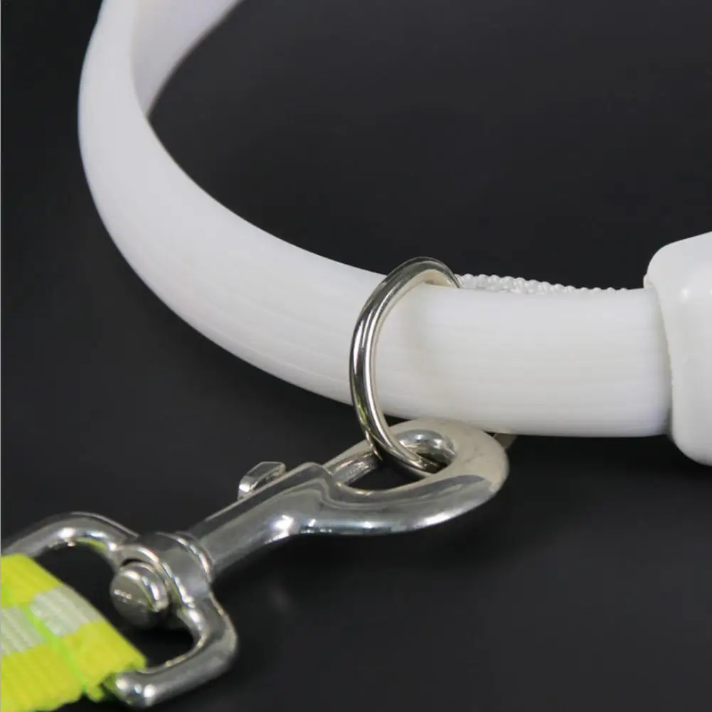 LED Pet Collar Durable Luminous Necklace With Flashing Lights Puppy Safety Glow Usb Dog Collars | Дом и сад