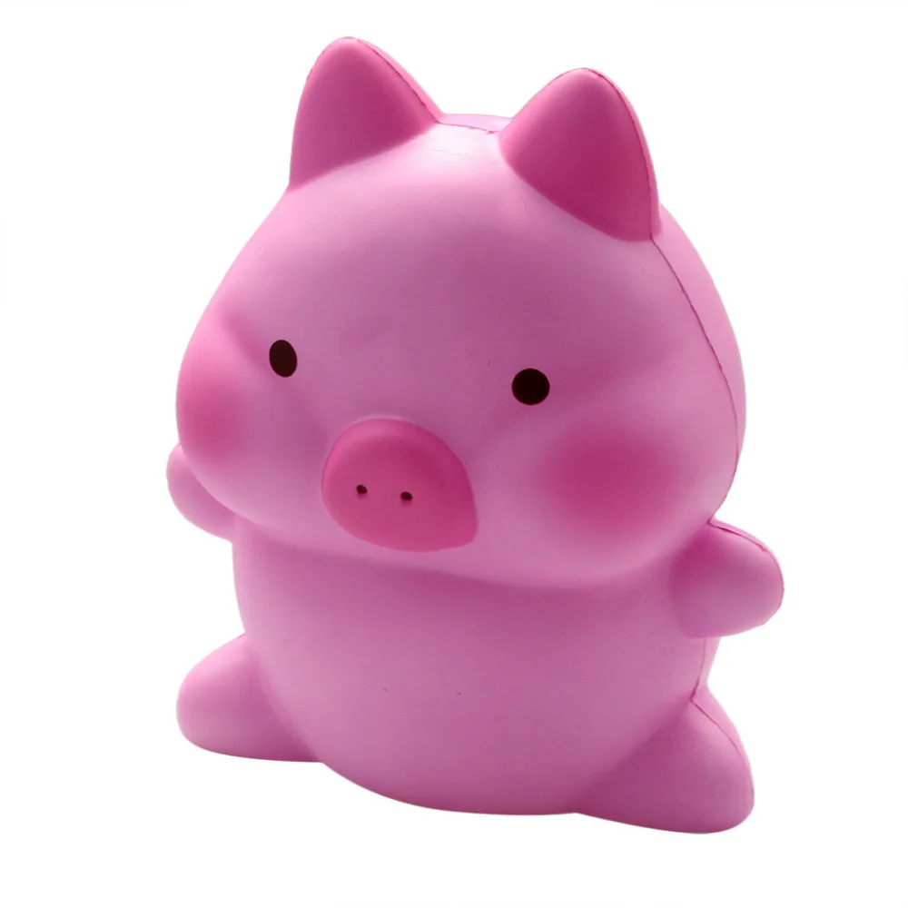 Мягкие игрушки для детей, очаровательный компресс Kawaii Jumbo Pig, медленно поднимающийся крем с ароматом, облегчение стресса, милые игрушки для детей и взрослых