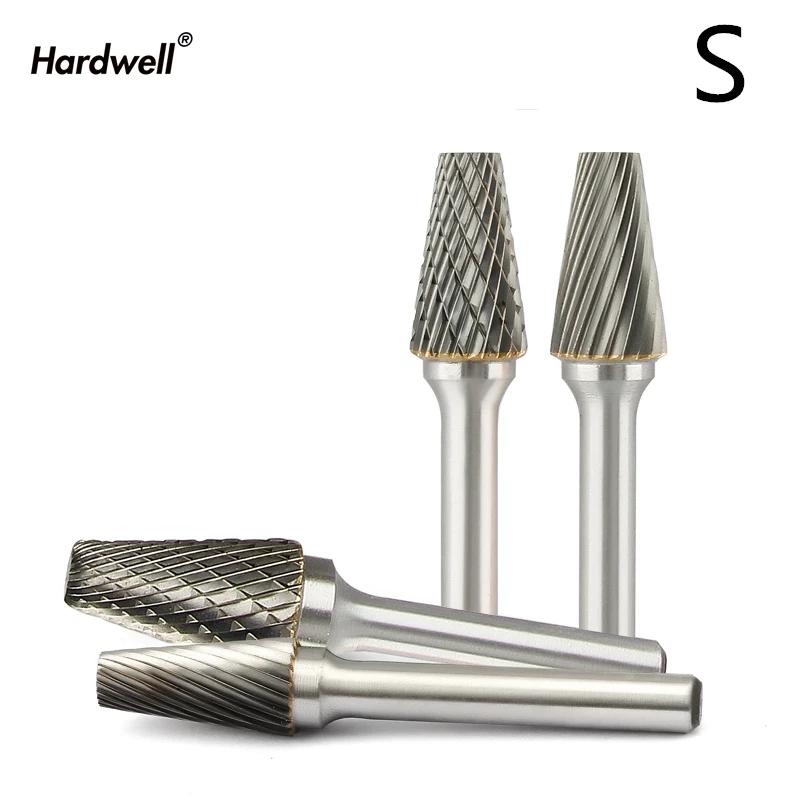 1PC БЕСПЛАТНАЯ ДОСТАВКА твердая карбидная Вольфрамовая сталь фреза 6 мм хвостовик