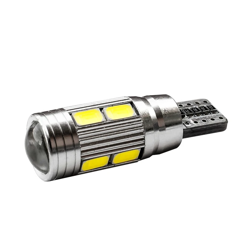 Высокое качество T10 W5W CANBUS NO ERROR 10 SMD 5630 Светодиодный клиновидный светильник
