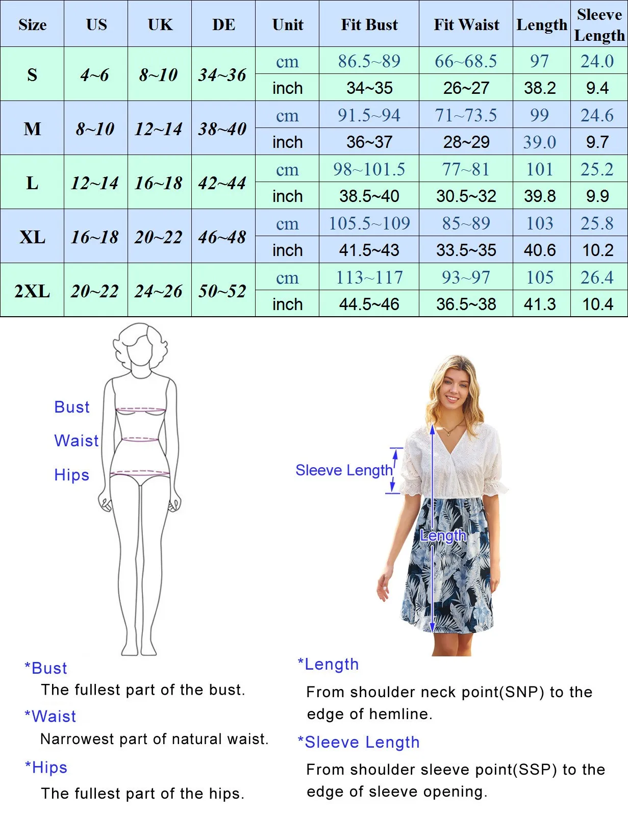 

A Line Dresses Summer Women Cotton Patchwork Swing Dress Short Sleeve V-Neck Elastic Waist Knee Length Lady Young Floral Dress
