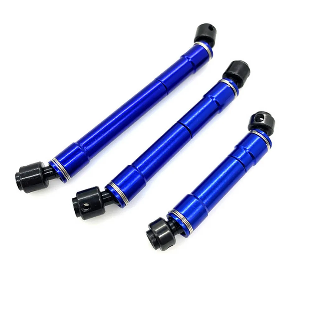 

Металлические приводные валы, передний, средний, задний вал коробки передач для 1/10 TRX6 G63, детали для модификации радиоуправляемого автомобиля