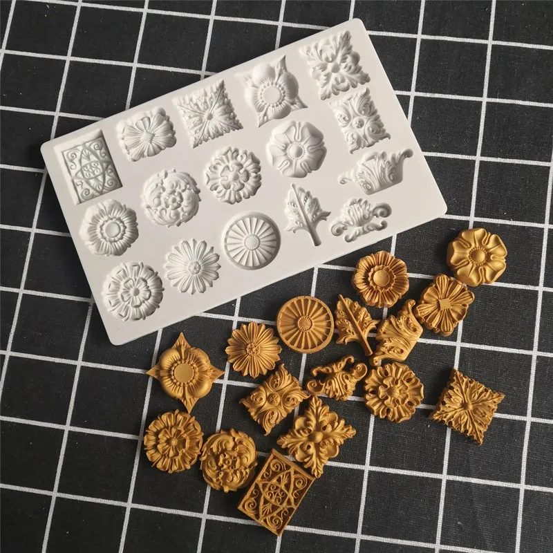 Силиконовая Форма Sugarcraft в форме цветка печенье шоколадная форма инструмент для