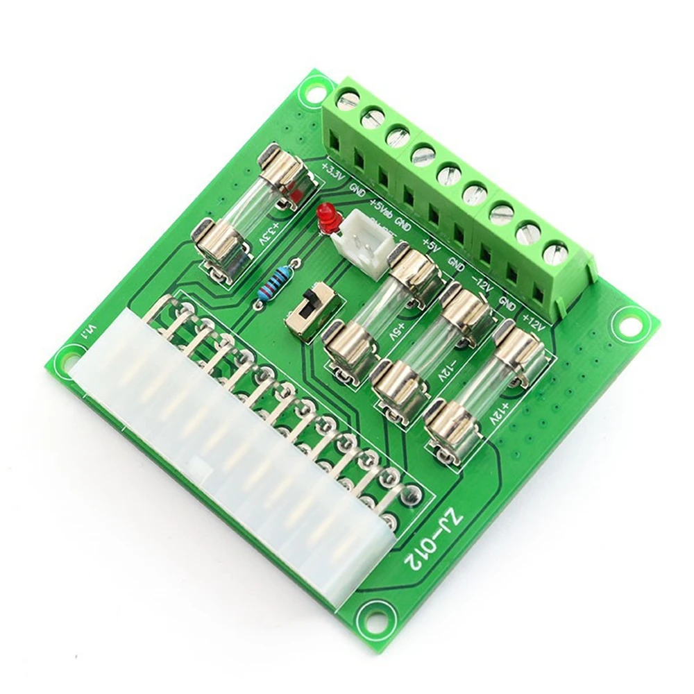 Плата блока питания ATX 24pin 20 Pin для настольного ПК плата расширения проводки