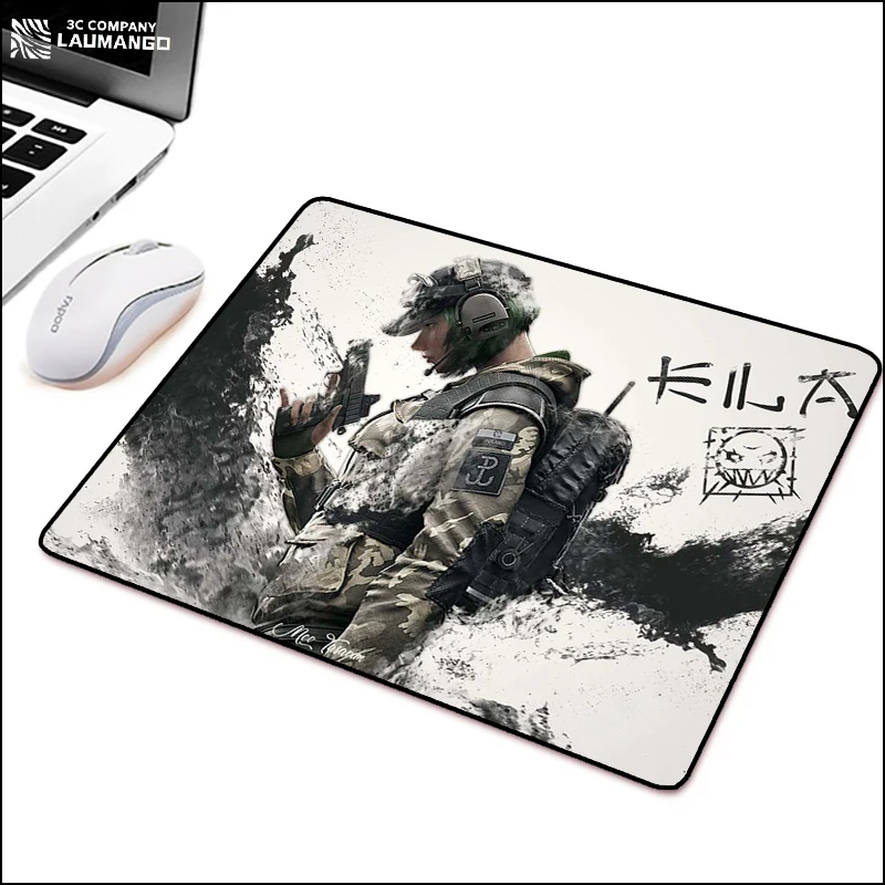 

Rubber Mat Rainbow Six Siege Mouse Gamer Accessories Gaming Keyboard Pad Computer Mousepad Company Pc Mats Mausepad Carpet Anime