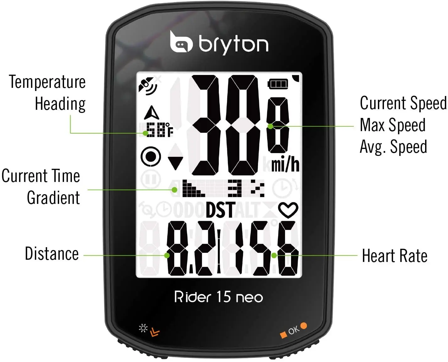 Bryton Rider 15 Neo GPS компьютер gps 