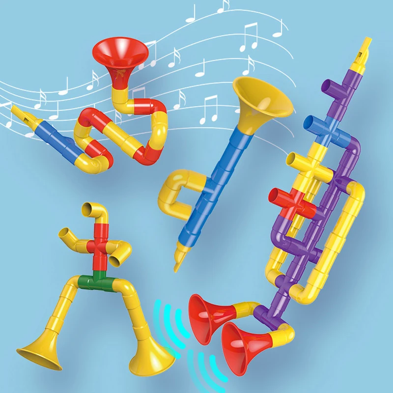 

Цветная труба, звуковое колесо, конструктор, игрушки для детей, сборка труб, сборка игрушек «сделай сам», подарки для мальчиков и девочек