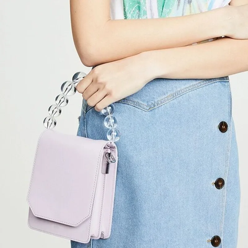 PUOU Новый жемчужный ремешок для сумки аксессуары сумочки сумочка пояс с ручками