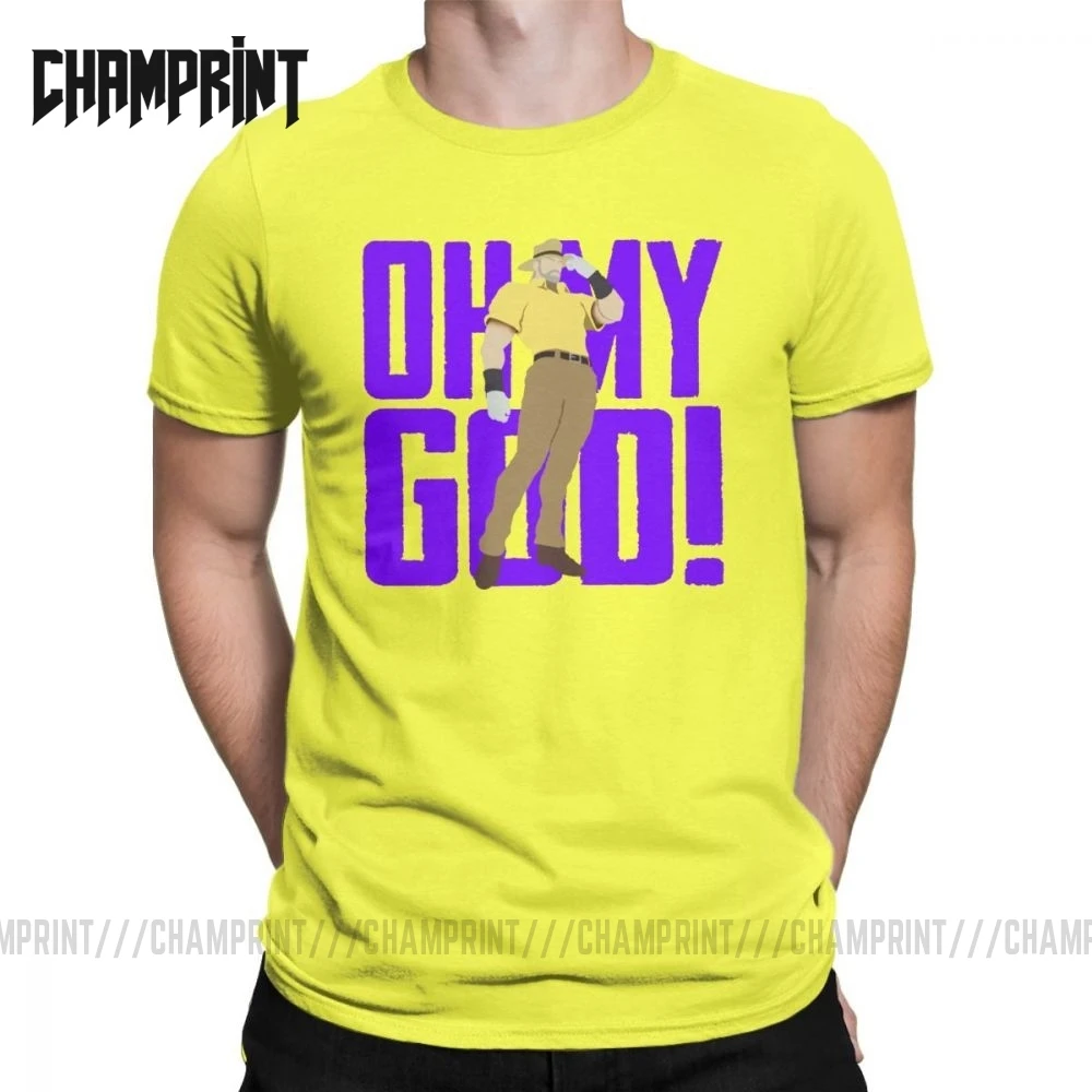 Мужские футболки Joseph Joestar Jojo's Bizarre Adventure топы из 100% хлопка с коротким рукавом