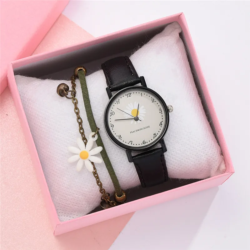 

Watch haze blue watch female student Korean version of simple fashion temperament literary retro forest fresh ins college style