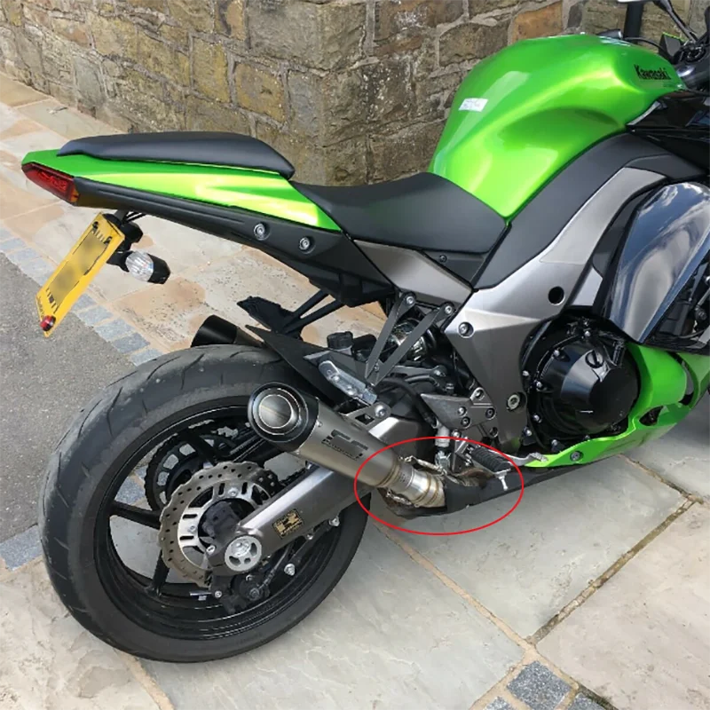 Выхлопная труба из нержавеющей стали для мотоцикла Kawasaki Z1000 2010 2019|Выхлопные трубы