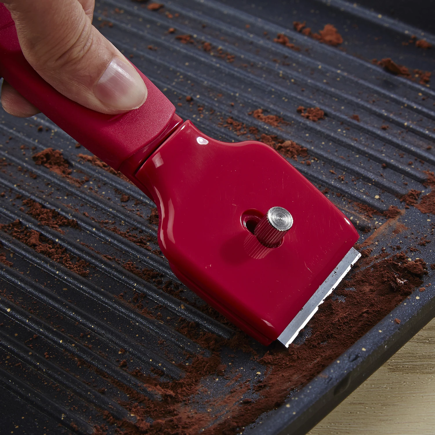 Красный Силиконовый скребок инструмент для очистки пола шлифовальный герметик