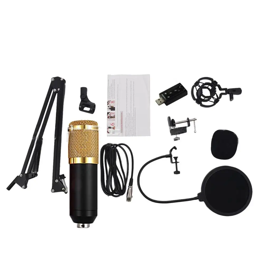 BEESCLOVER компьютерная сеть караоке микрофон набор USB звуковая карта Nb-35 Blowout Net Set r60 |