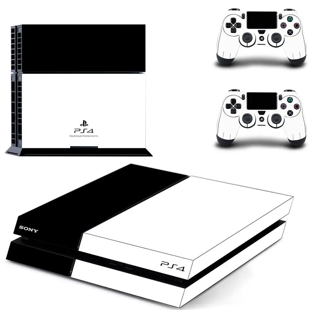 Наклейка для консоли PS4 полное покрытие Виниловая наклейка PlayStation 4 и