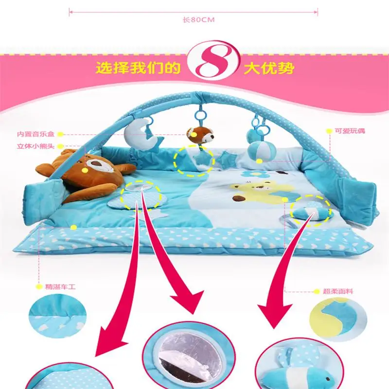 구매 부드러운 아기 음악 게임 담요 아기 놀이 매트 교육 장난감 아기 체육관 퍼즐 장난감 아기 바닥 휴대용 Cirb 저렴한 부드러운 아기 음악 게임 담요 아기 놀이 매트 교육 장난감 아기 체육관 퍼즐 장난감 아기 바닥 휴대용 Cirb