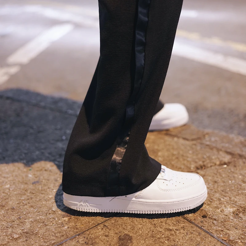 Брюки мужские с широкими штанинами повседневные Прямые спортивные штаны в