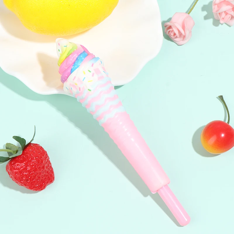 

Slow Rebound Ice Cream Stress Reliever Soft Neutral Pen Student Appliance