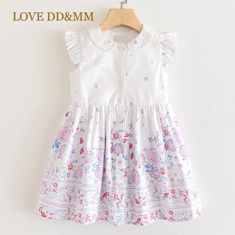 Платья для девочек LOVE DD &amp MM новинка 2022 детская одежда детские платья с милым