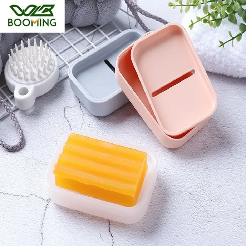 Двухслойная прямоугольная пластиковая дренаж WBBOOMING для мыла держатель корзина