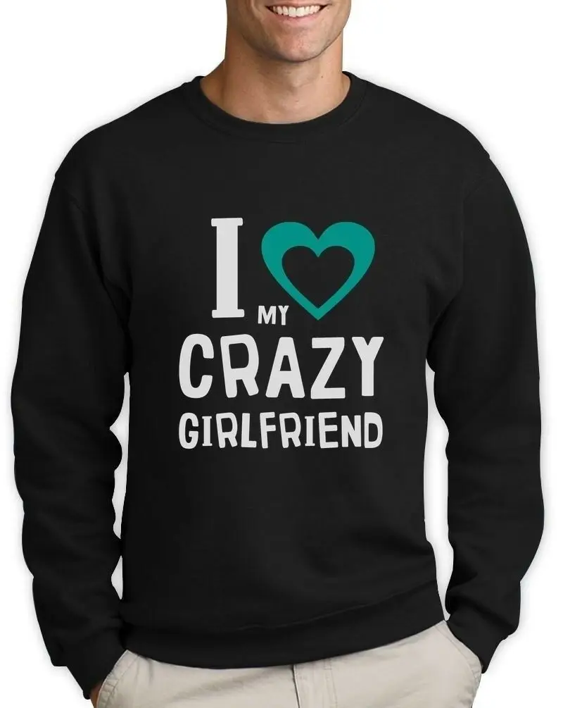 Я люблю свою сумасшедшую подругу пары День Святого Валентина толстовка подарок
