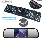 ЖК-монитор заднего вида, 5 дюймов, с камерой заднего вида, 2,4G, беспроводной
