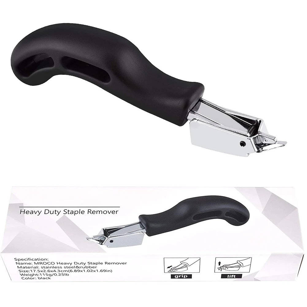 

Staple Removers Heavy Duty Staple Puller Tool Strength Tack Removing Upholstery Tool Furniture Floor Hand Staple Remover Tool