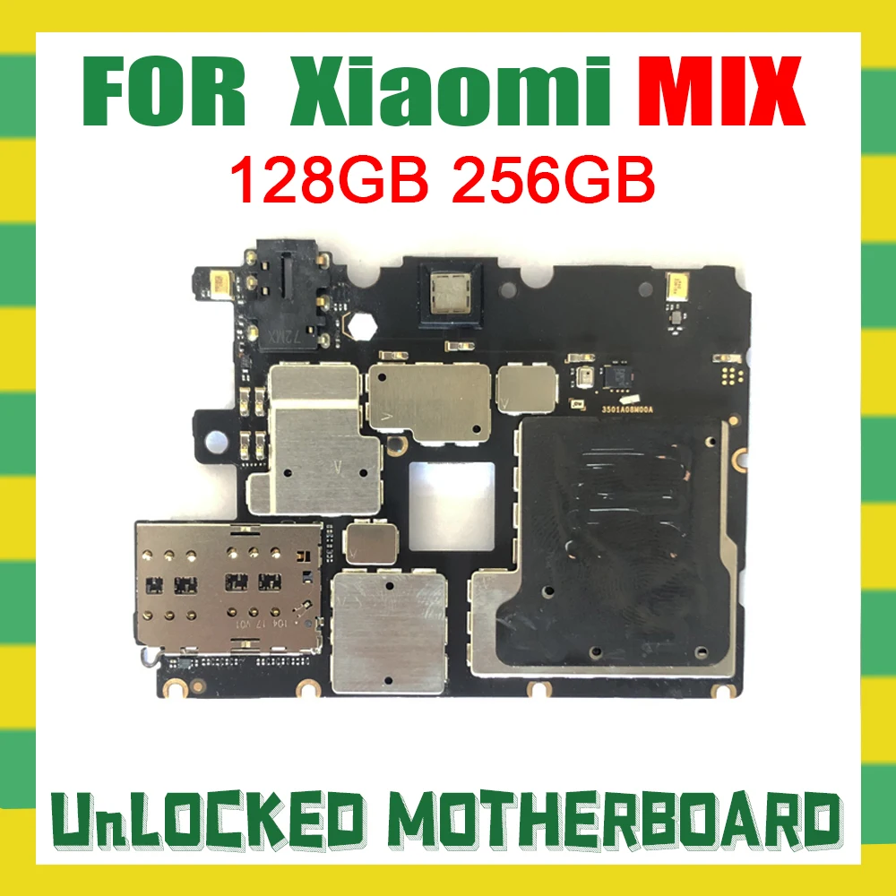 Оригинальная разблокированная материнская плата 128G для Xiaomi Mi MIX с микросхемами