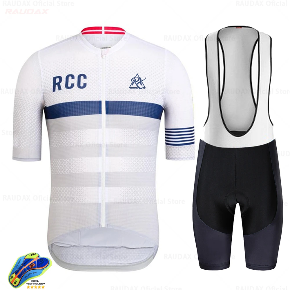 

Cycling Jersey 2021 new Team Raudax Newstyle Rcc RX Short Sleeve Cycling Clothing Kit Mtb Bike Wear Triathlon Maillot Ciclismo